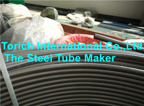 ASTM A213, ASTM A269, EN10216-5 Tubo sin costura de acero inoxidable Tubo en espiral inoxidable para línea de tubos de calefacción