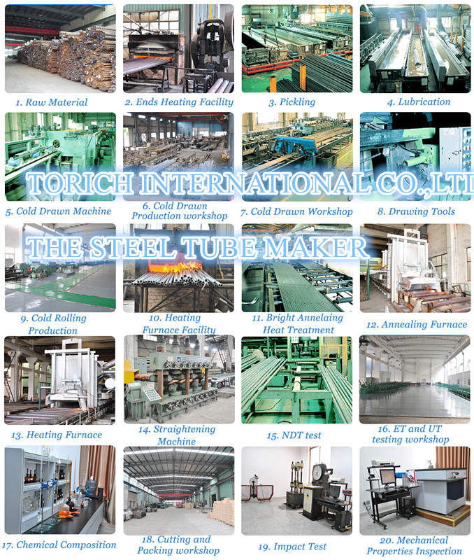 EN10305-1 E235 E355 +SRA +N Precision Steel Tube Cold Drawn Seamless Steel Tubing
