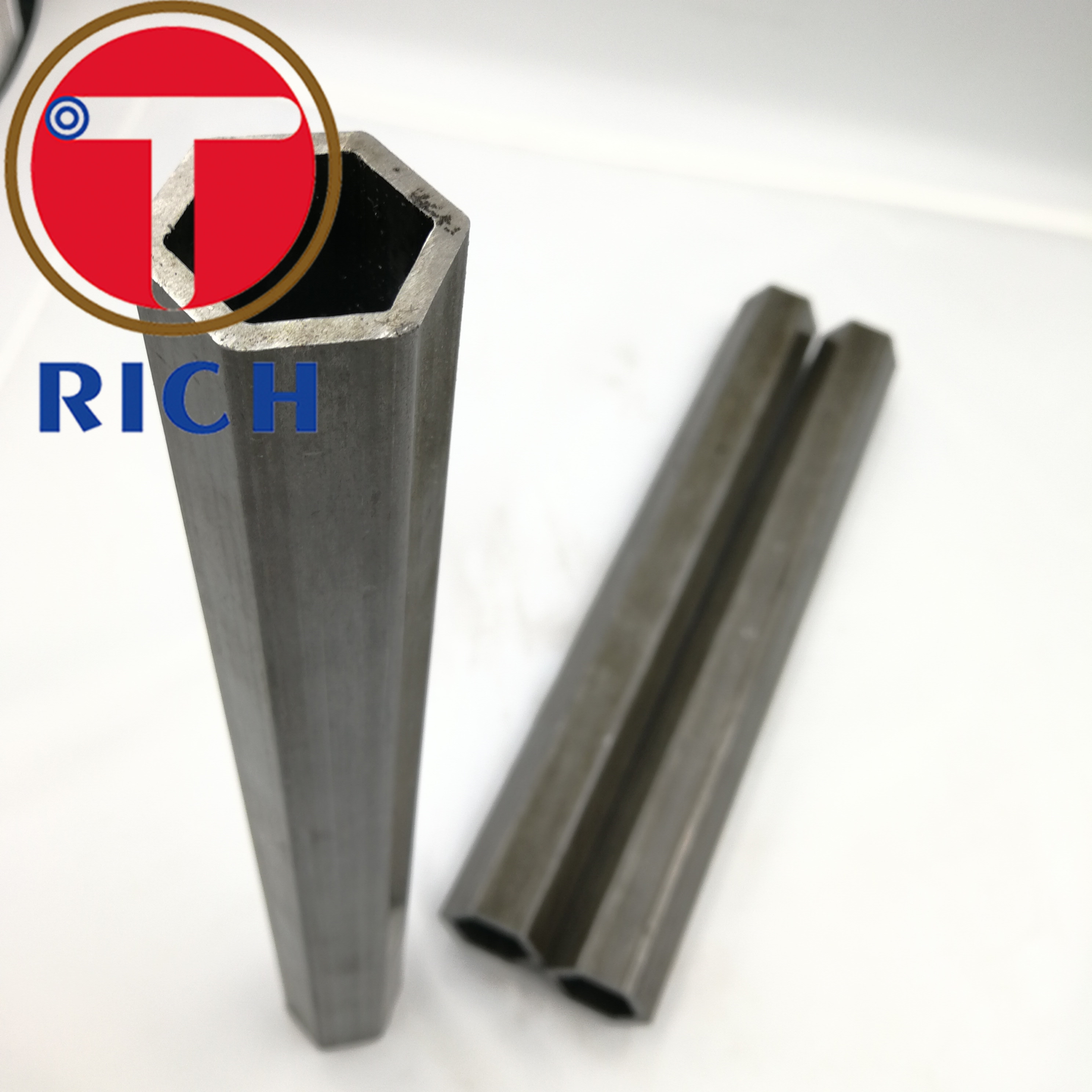 Motorcycles SAE1045 Seamless Steel Tube Hexagon For Machine Engineering