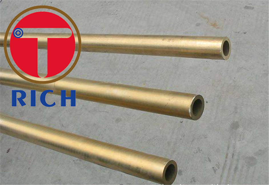 Astm B111 C68700 Seamless Copper Tube , Condensers Copper Alloy Tube C10100
