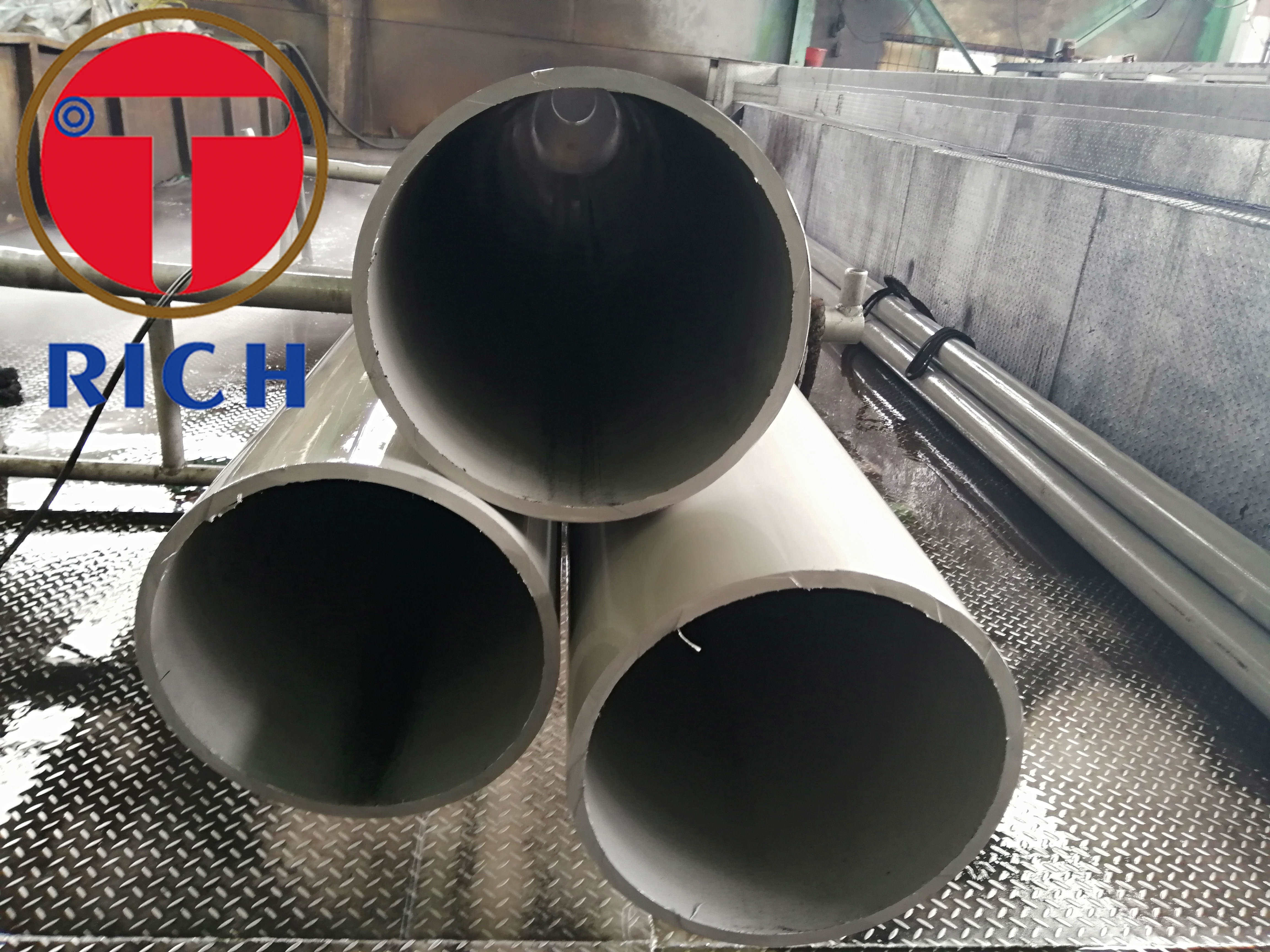 Grade 302 ERW Stainless Steel Pipe For Oil Industry 220mm Large Diameter Large Diameter Stainless Steel Pipe