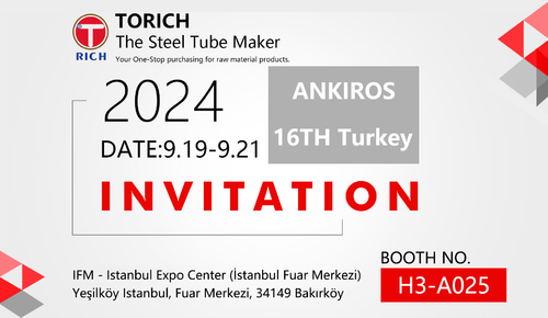 Latest company news about Exhibition Notice 2024 THE 16TH Turkey INTERNATIONAL STEEL, FOUNDRY PRODUCTS TRADE FAIR