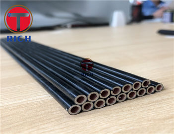 Double Wall Bundy Automotive Steel Tubes For Brake System SAEJ526 Nylon / Galfan Coating