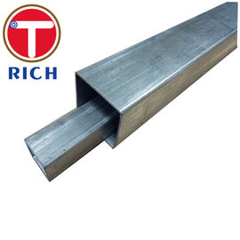 Black Hollow Section Welded Steel Pipe Rectangular Cold Rolled