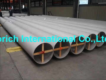 High Temperature Chromium Nickel Alloy Tube A358 / A358M Welded Stainless Steel Pipe