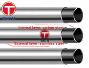 GB/T 18704 TORICH Round Stainless Steel Clad Pipes For Structural Purposes