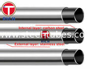 GB/T 18704 Stainless Steel pipe Clad Steel Pipe Stainless Steel Tube 302 304 12Cr17Mn6Ni5N