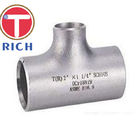 TORICH Welded Stainless Steel Reducing Tee GB/T12459 Steel Fittings for Machinery Parts