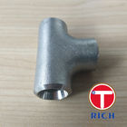 Seamless Stainless Steel Tube Machining Straight Tee For Machinery Parts