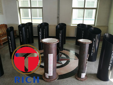 Api 5ct Ms Round Seamless Welded Pipe , Erw Casing Q235 Mechanical Steel Tubing