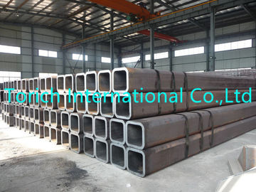 Railway Constructions Seamless Steel Tube Cold Formed Square / Rectangle Shape