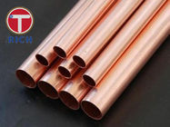 Copper / Copper Alloy Condenser Seamless Steel Tube 10 - 80mm OD ASTM B111