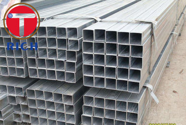 Galvanized Coated Elded Steel Pipe Mechanical Construction Welded Square Steel Pipe