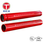 Hot Dipped Welding Steel Tubing ASTM A795 / Welded Fire Protection Pipes Zinc - Coated