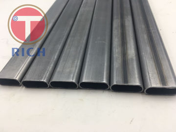 Q235 25*10*1mm Welded Flat Oval Steel Tubing For Lightweight Workout Equipment