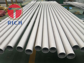 Boiler Seamless Stainless Steel Tube OD 6-127mm WT 0.5-12mm ISO9001 Approval