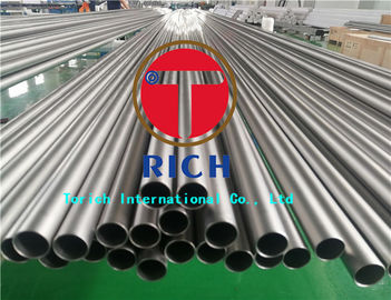 Good price Heat Exchanger Seamless Titanium Tubing ASTM B338 Gr2 Material 0.3 - 5mm Wall Thickness online