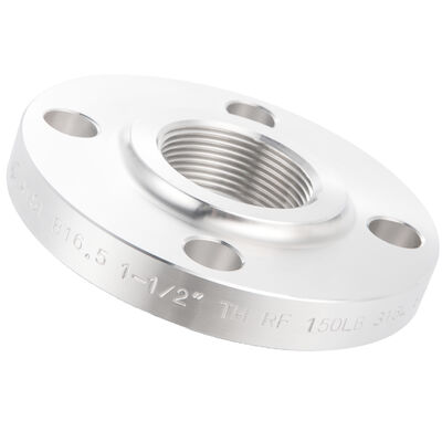 Good price 316Ti Pipe Fittings Stainless Steel Threaded Flange DIN2630WN online