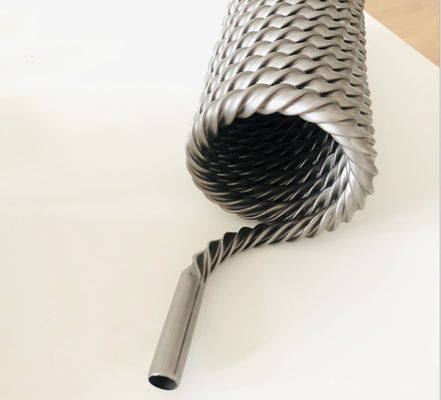 Good price Spiral Corrugated Titanium Tube For Condenser online