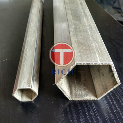 Good price St42 Cold Drawn Steel Pipe Hollow Section Outside And Inside Both Hexagon Shaped online
