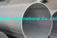 High Temperature Chromium Nickel Alloy Tube A358 / A358M Welded Stainless Steel Pipe