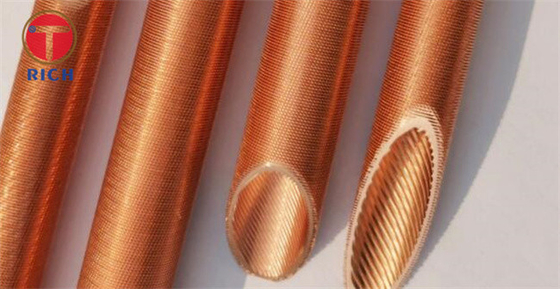 Air Conditioning Evaporator Condenser Tube Copper 12.7mm C1100 C11000