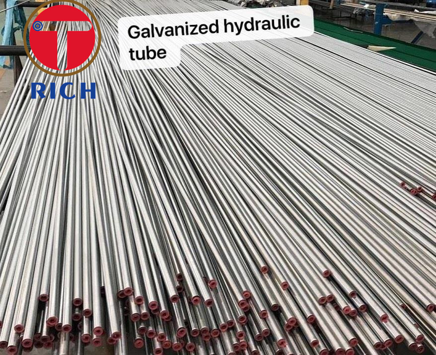 DIN2391/ EN10305-1 Cold Drawn Galvanization High Precision Steel Tube NBK for Hydraulic System