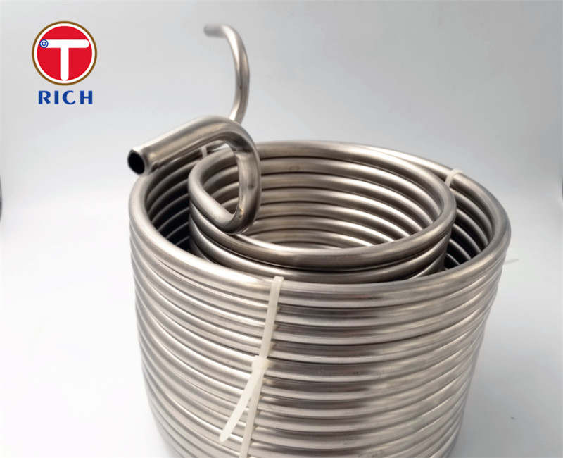 40L 9.52 X 0.6 Mm 304 Stainless Steel Coil For Beer Wort Chiller Cooling Coil