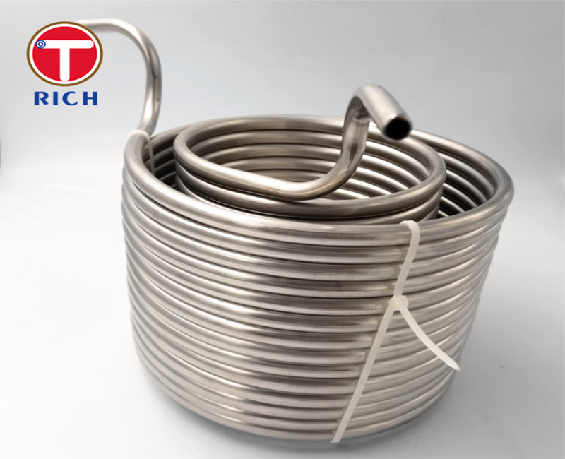 40L 9.52 X 0.6 Mm 304 Stainless Steel Coil For Beer Wort Chiller Cooling Coil
