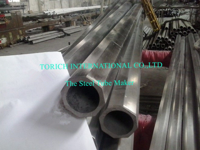 Seamless / Welded Octangon Steel Pipe GB/T 3094 Cold Drawn Tube 10# 20# Q195 Q235 Q345