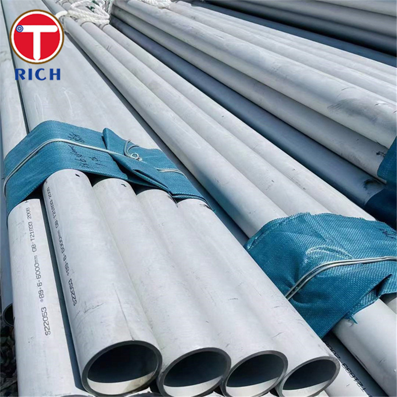 GB/T 34105 S22053 Hot Rolled Duplex Stainless Steel Pipe For Ocean Engineering Structures
