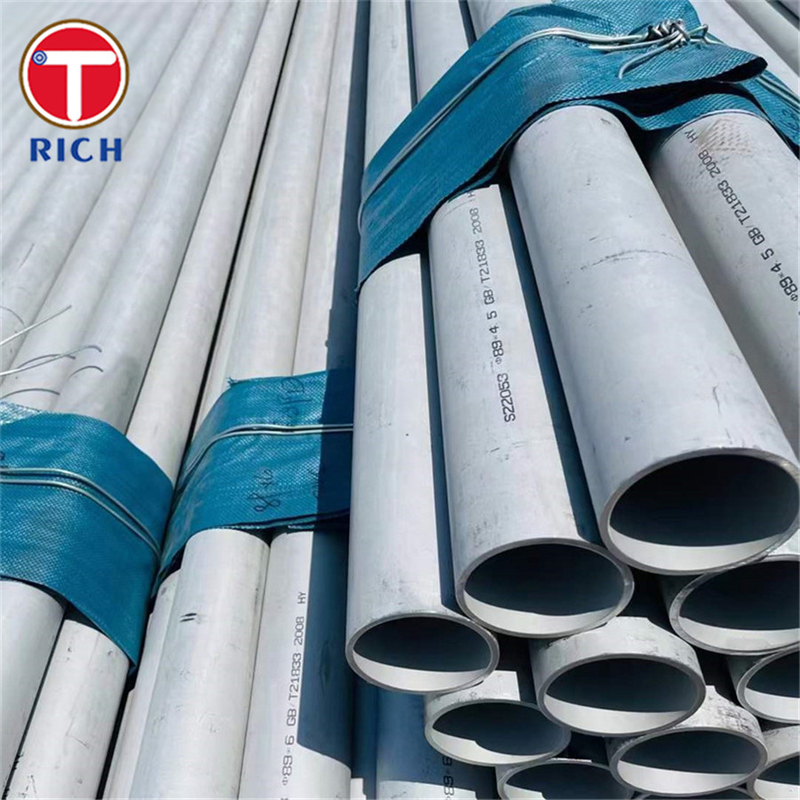 GB/T 34105 S22053 Hot Rolled Duplex Stainless Steel Pipe For Ocean Engineering Structures