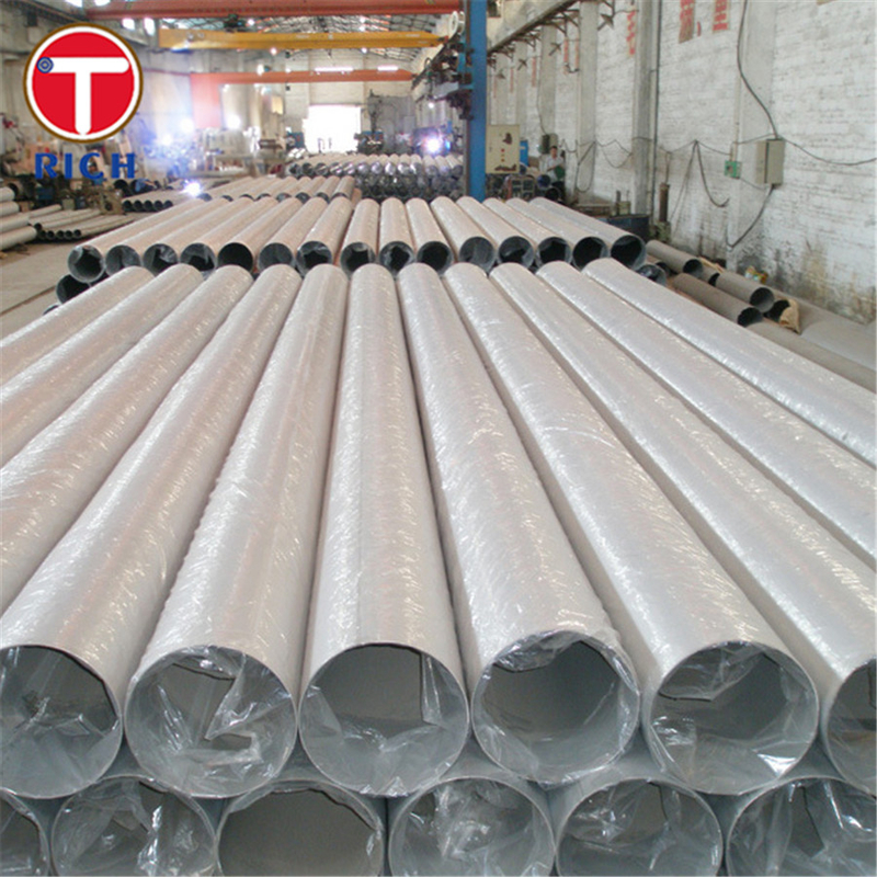 YB 4103 Welded Stainless Steel Tubes Straight Seam Welded Pipe For Low And Medium Pressure Boiler