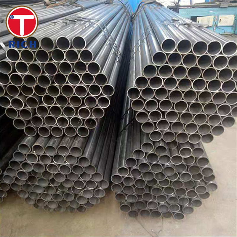 ASTM A423 COR-TEN Straight Seam Electric Welded Steel Pipe Fixed Length For Machinery