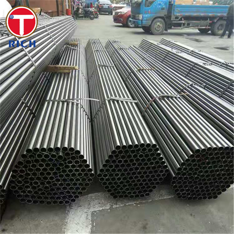 ASTM A423 COR-TEN Straight Seam Electric Welded Steel Pipe Fixed Length For Machinery