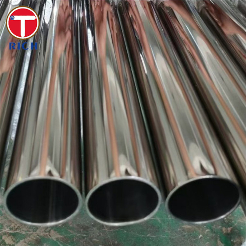 ASTM A249 Stainless Steel Tube Straight Seam Welded Pipe For Boiler Heat-Exchanger