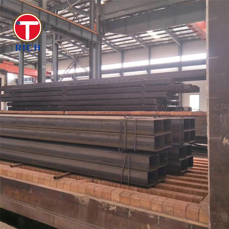 ASTM A500 Grade A Galvanized Welded Steel Pipe Welded Black Square Hollow Pipe For construction