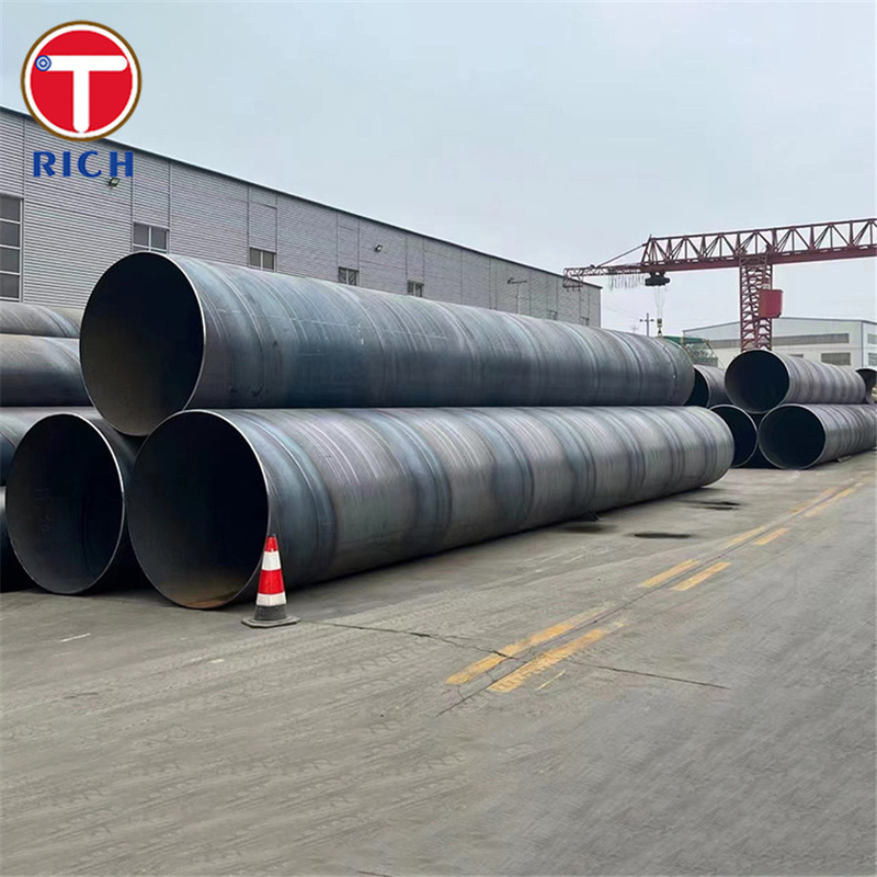 ASTM A139 Grade B Welded Steel Tube Electric-Fusion Arc Welded Steel Pipe For Water Supply