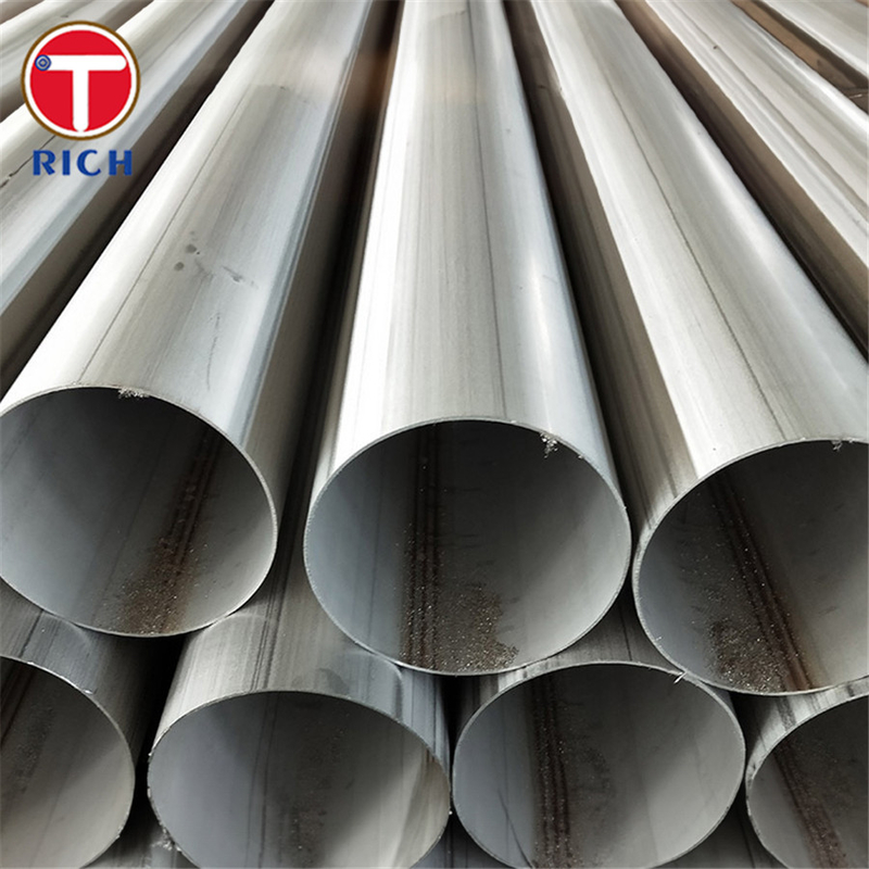 ASTM A409 TP201 Welded Large Diameter Austenitic Stainless Steel Pipe For Corosive Or High-Temperature Service