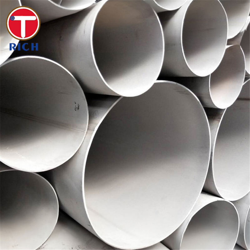ASTM A409 TP201 Welded Large Diameter Austenitic Stainless Steel Pipe For Corosive Or High-Temperature Service