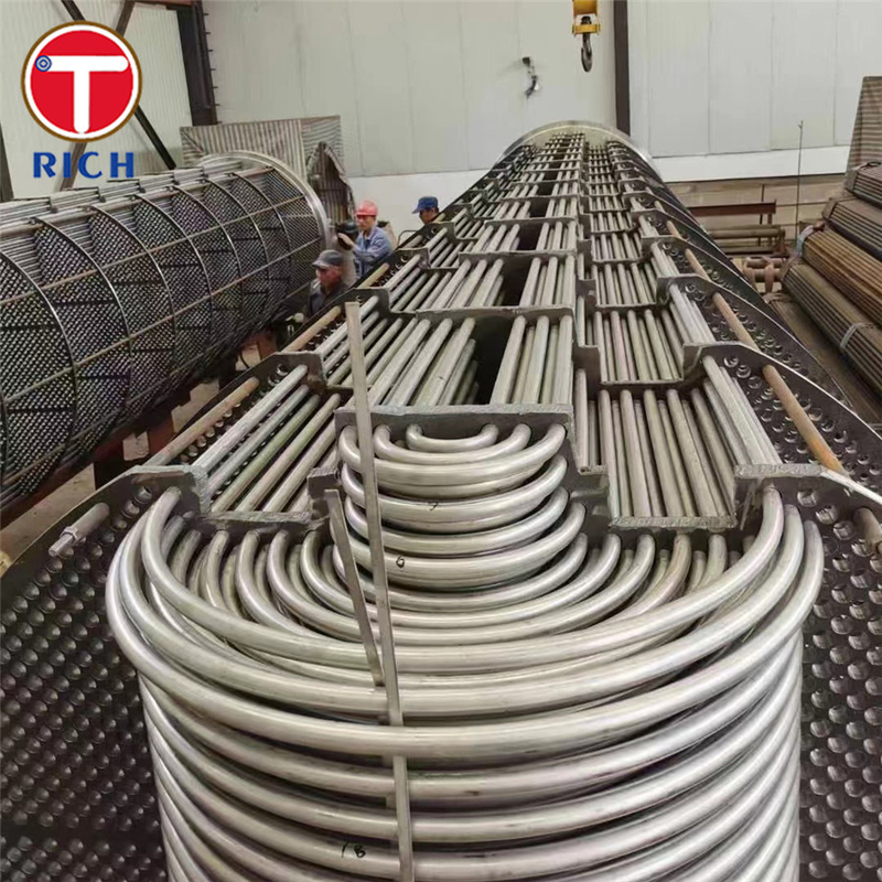ASTM A688 304 Welded Austenitic Stainless Steel Pipe For Feedwater Heater Heat Exchanger