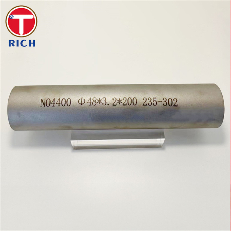 ASTM B165 Monel 400 Seamless Steel Tube Nickel Copper Alloy UNS N04400 Seamless Steel Pipe For Automobile