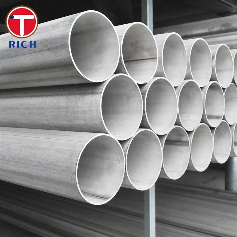 ASTM A358 304 Stainless Steel Pipe Electric Fusion Welded Stainless Steel Pipe For High Temperature Service