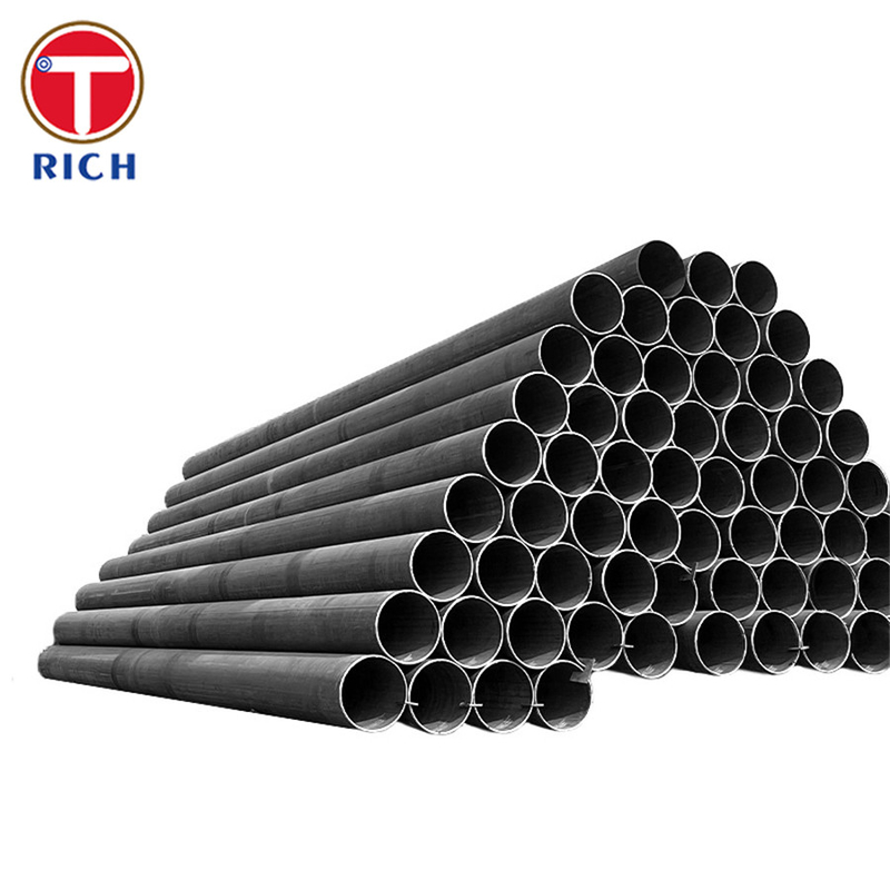 EN 10217-5 P235GH Welded Steel Tube Submerged Are Welded For High Temperature Service