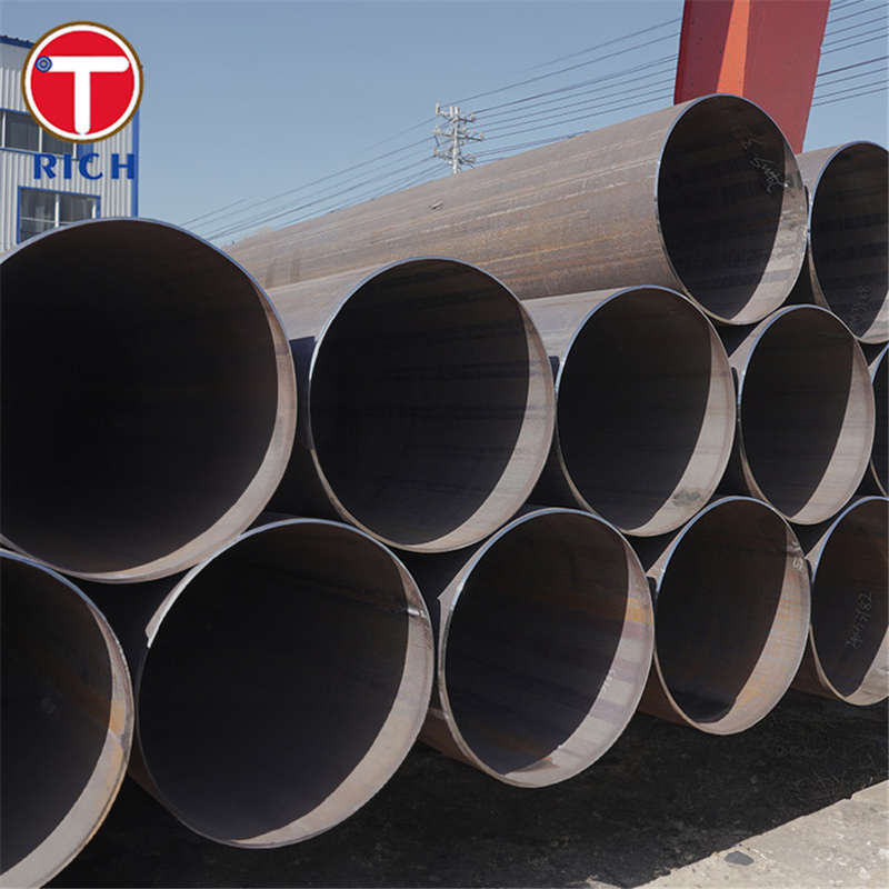 EN 10217-5 P235GH Welded Steel Tube Submerged Are Welded For High Temperature Service
