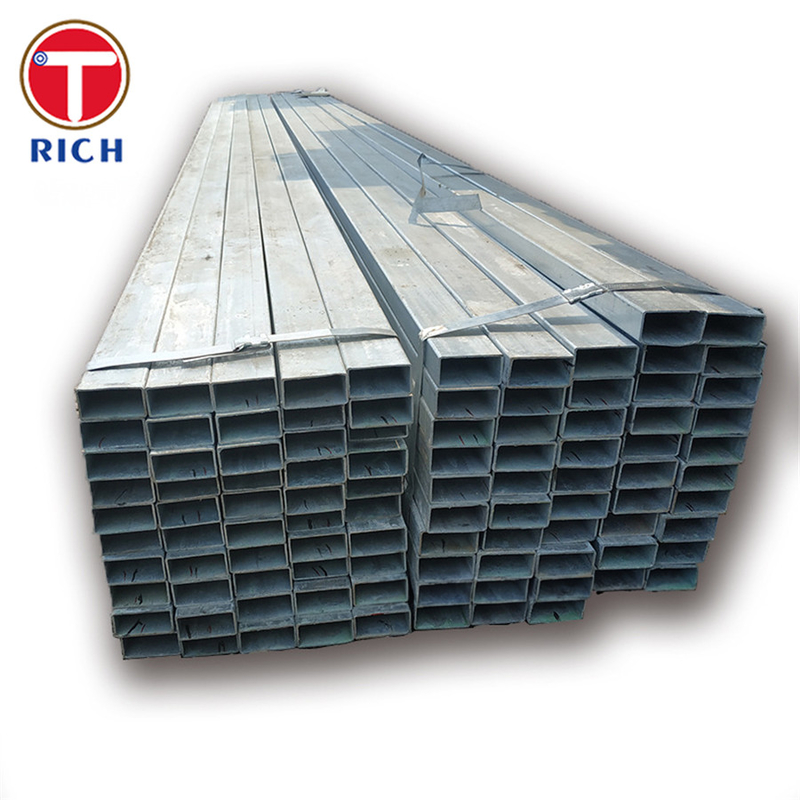 GOST 30245 C235 Welded Steel Tube Square And Rectangular Steel Tube For Building