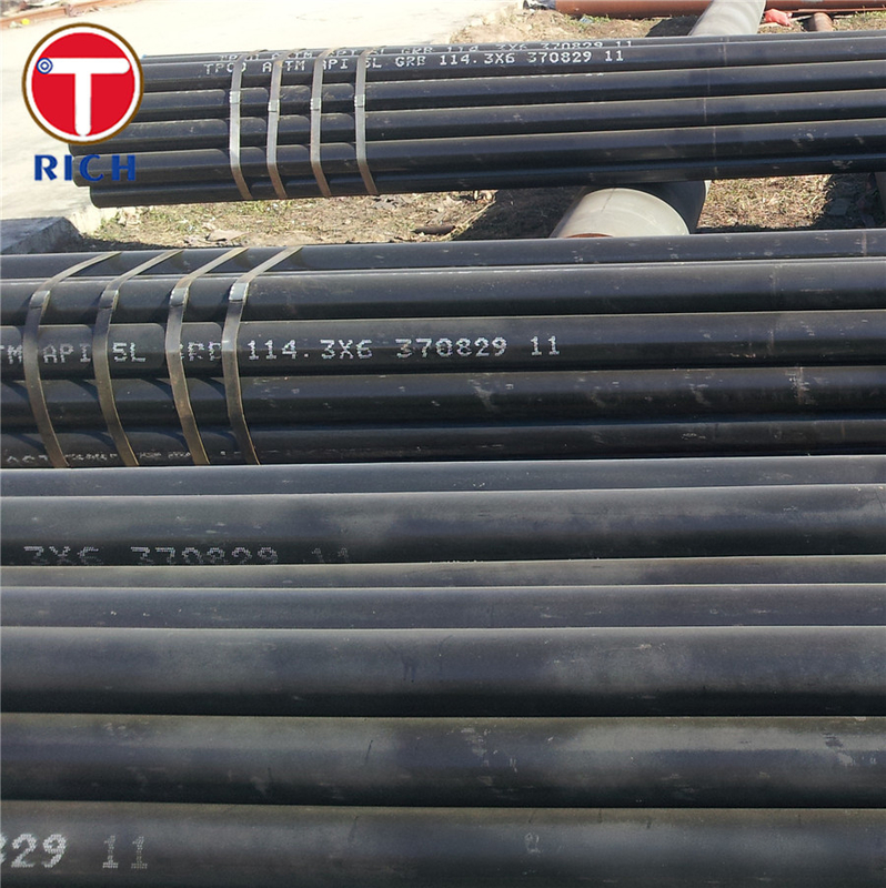 ASTM A53 Welded Steel Tube Black Hot Dipped Zinc-Coated For General Purpose