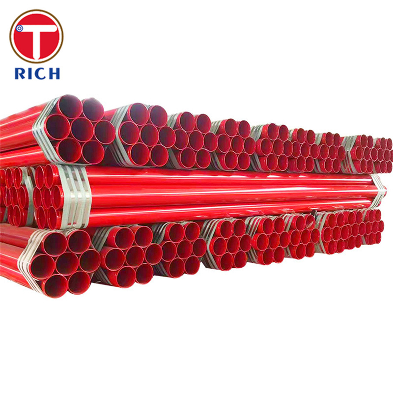 ASTM A978 Plastic Coated Steel Pipe Pre Coated Polyethylene Lined Composite Rib Welded Steel Pipe