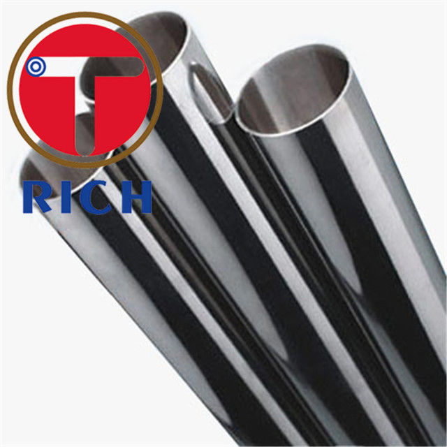 Food Grade Seamless Steel Tube , 300 Series Grade Round Mechanical Tubing