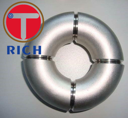 Forged Stainless Steel Tube Machining 90 Degree Elbow ASME B16.9 DIN 2605